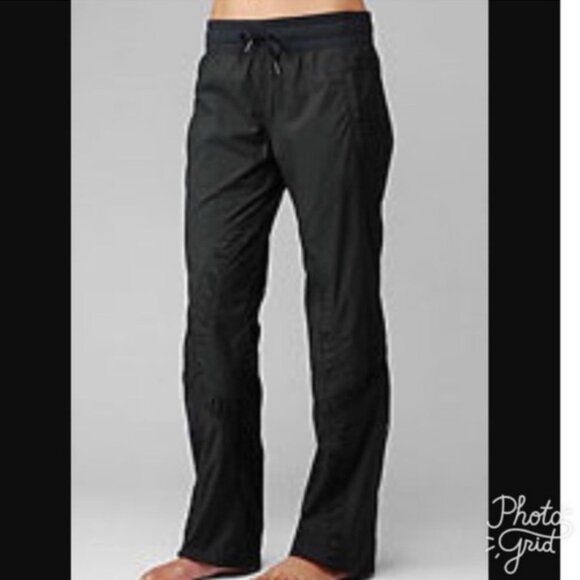 lululemon athletica Pants - Lululemon Community Track Pants Black Straight Leg, size 4
